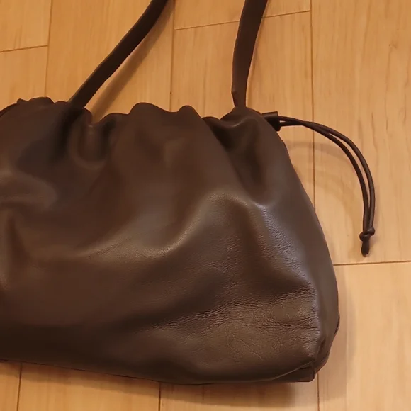 COS Cavatelli Clutch Bag In Brown - Picture 6 of 14